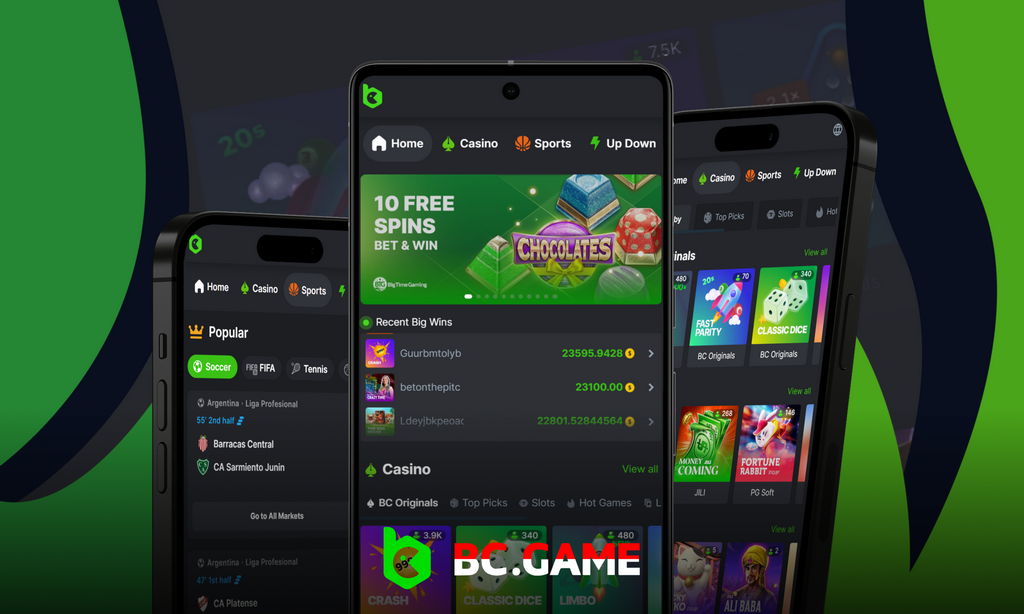 BC.Game ऑनलाइन कैसीनो साइट और भारत में स्पोर्ट्स बेटिंग